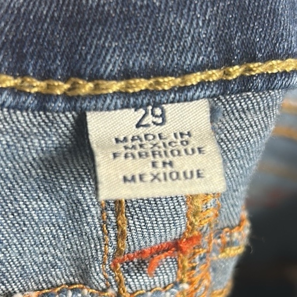 True Religion Basic Rolled Capri Jeans Size 29 - Picture 2 of 10